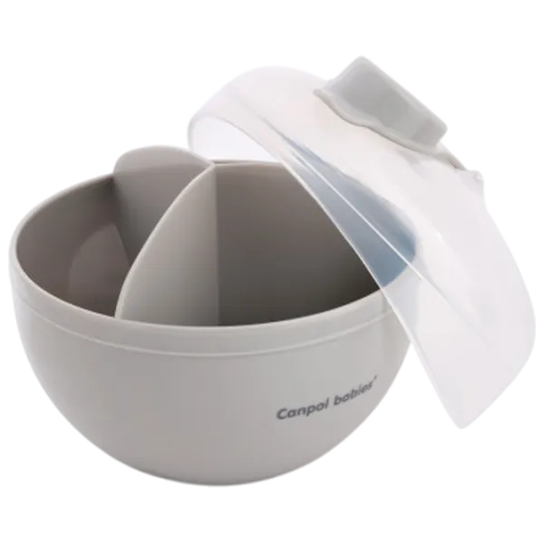 Контейнеры Canpol Babies 56/014 Унисекс / 6+ месяцев / Серый photo 2