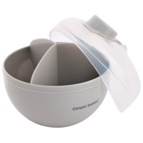 Контейнеры Canpol Babies 56/014 Унисекс / 6+ месяцев / Серый photo 2