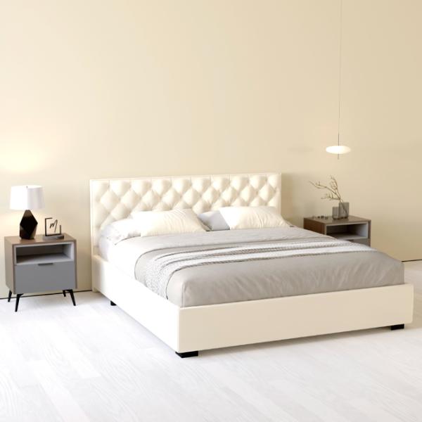 Кровать My-Style my-Mona 90 x 200 см / Фанера / Светло-Бежевый photo 5