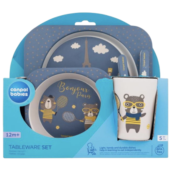 Набор Canpol Babies 9/227 Унисекс / 12+ / Синий photo 1