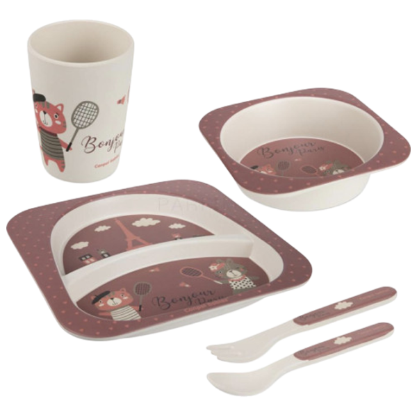 Набор Canpol Babies 9/227 Унисекс / 12+ / Бургундия photo 2