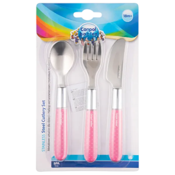 Набор Canpol Babies 9/477 Для девочек / 18+ месяцев / Розовый photo 4