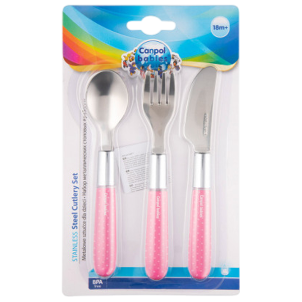 Набор Canpol Babies 9/477 Для девочек / 18+ месяцев / Розовый photo 4