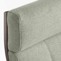 Кресло Ikea Poang Dark Brown Light Green photo 5
