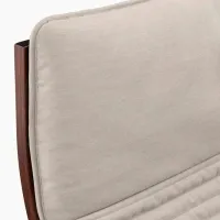 Fotoliu Ikea Poang Brown Beige photo 4