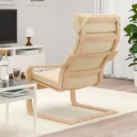 Кресло Ikea Poang Beige Кремовый photo 2