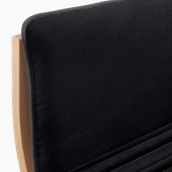 Fotoliu Ikea Poang Beige Black photo 3