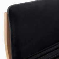 Fotoliu Ikea Poang Beige Black photo 3