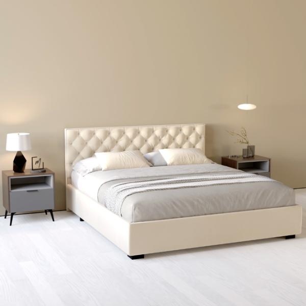 Кровать My-Style my-Mona 90 x 200 см / Фанера / Бежевый photo 5