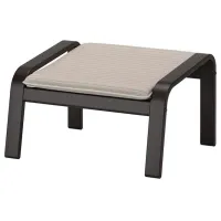 Кресло Ikea Poang Dark Brown Бежевый photo 2