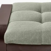 Кресло Ikea Poang Dark Brown Light Green photo 3