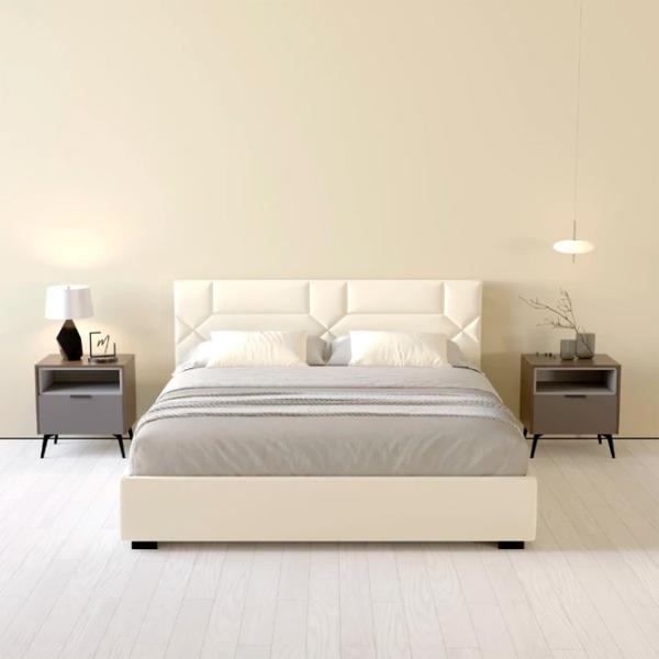 Кровать My-Style my-Ola 120 x 200 см / Фанера / Светло-Бежевый photo 2