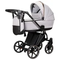 Cărucior pentru copil Angelina Enigma Premium AN.222782/ Light Grey