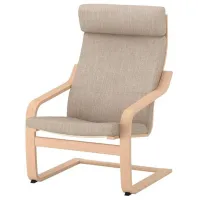 Fotoliu Ikea Poang Beige Beige