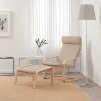 Кресло Ikea Poang Beige Бежевый photo 2