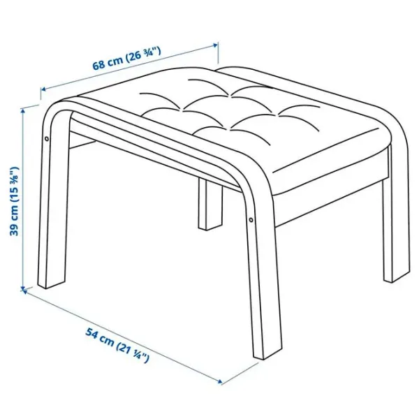 Кресло Ikea Poang Beige Бежевый photo 7 Кресло Ikea Poang Beige Бежевый photo 7