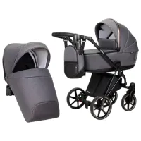 Детская коляска Angelina Enigma Premium AN.222201/ Grey photo 2