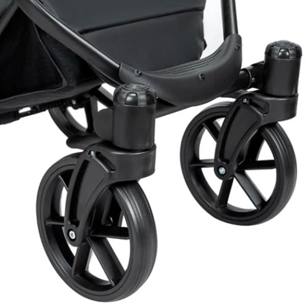 Детская коляска Angelina Enigma Eco Leather AN.222779/ Черный photo 6