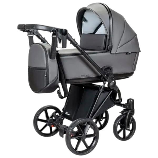 Cărucior pentru copil Angelina Enigma Eco Leather AN.222198/ Grey photo 1