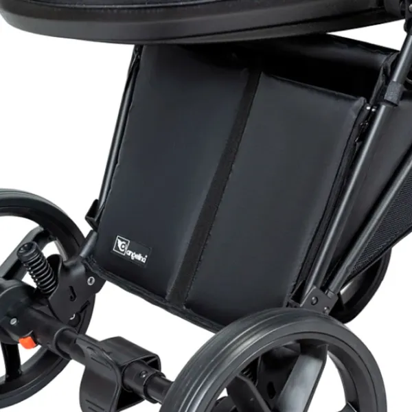 Cărucior pentru copil Angelina Enigma Eco Leather AN.222198/ Grey photo 4