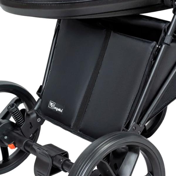 Cărucior pentru copil Angelina Enigma Eco Leather AN.222198/ Grey photo 4