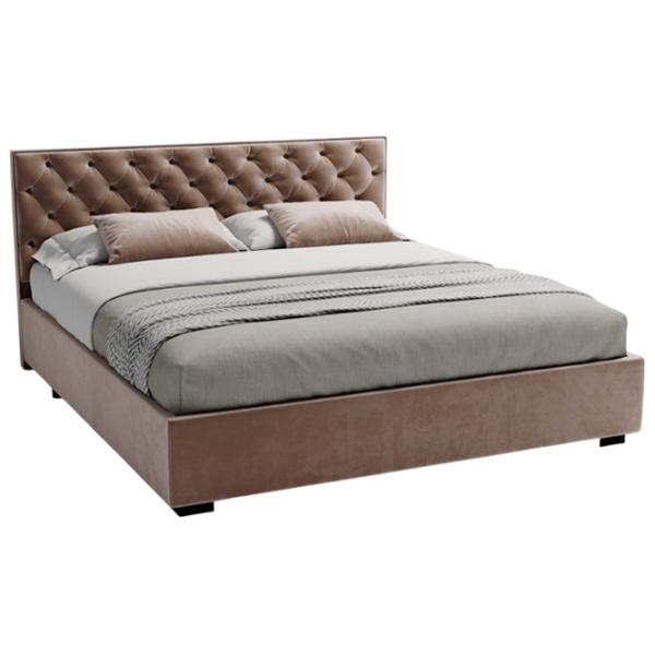 Кровать My-Style my-Mona 200 x 200 см / Фанера / Коричневый photo 1