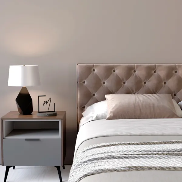 Кровать My-Style my-Mona 200 x 200 см / Фанера / Коричневый photo 7