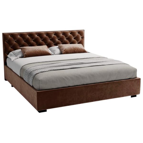 Кровать My-Style my-Mona 120 x 200 см / Фанера / Тёмно-коричневый photo 1