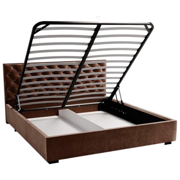 Кровать My-Style my-Mona 120 x 200 см / Фанера / Тёмно-коричневый photo 4