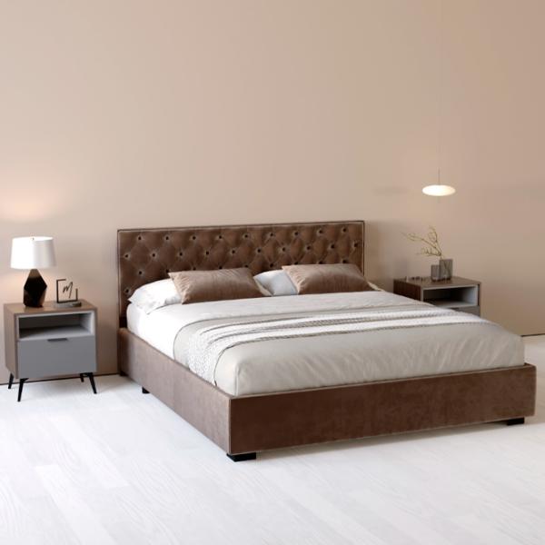 Кровать My-Style my-Mona 120 x 200 см / Фанера / Тёмно-коричневый photo 5