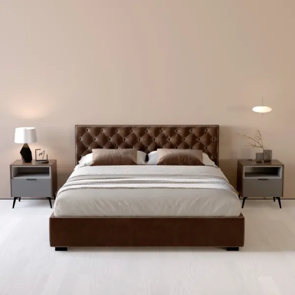 Кровать My-Style my-Mona 120 x 200 см / Фанера / Тёмно-коричневый photo 6