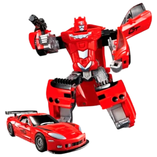 Mașină-transformer ChiToys A5563-25   / / Gray Red photo 1