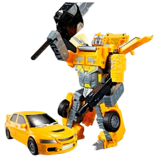 Mașină-transformer ChiToys A5563-26   / / Gray Yellow photo 1