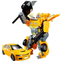 Mașină-transformer ChiToys A5563-26   / / Gray Yellow