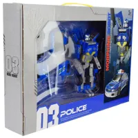 Mașină-transformer ChiToys A5563-27 / / Gray Blue photo 6