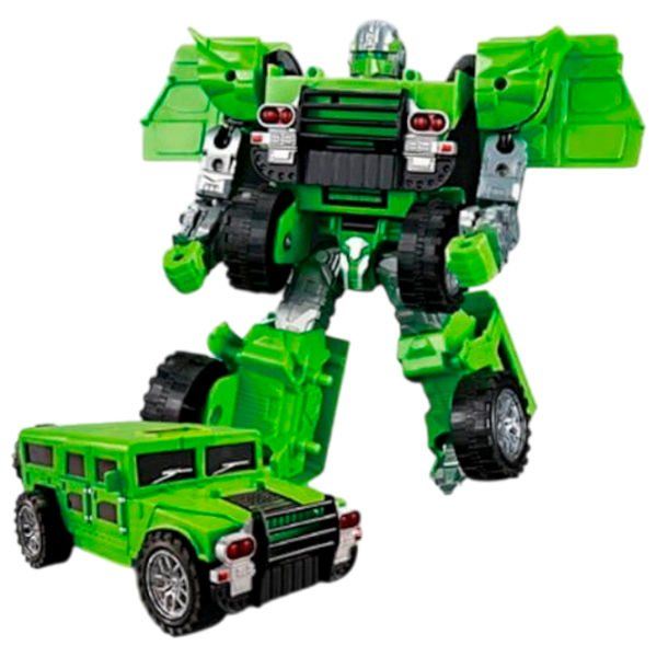 Mașină-transformer ChiToys A5563-29   / / Gray Green photo 1