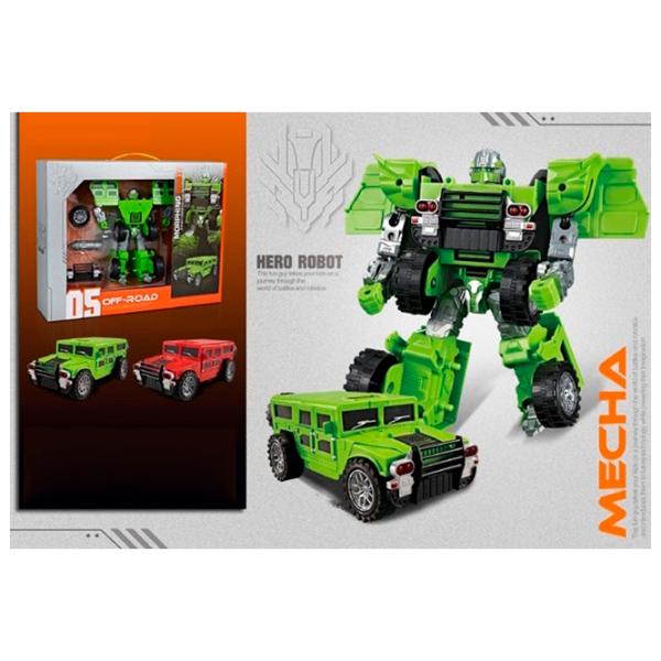 Mașină-transformer ChiToys A5563-29   / / Gray Green photo 2