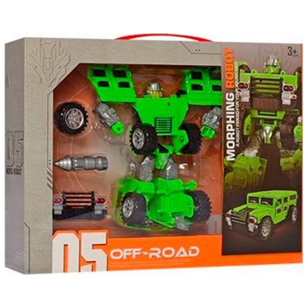 Mașină-transformer ChiToys A5563-29   / / Gray Green photo 4