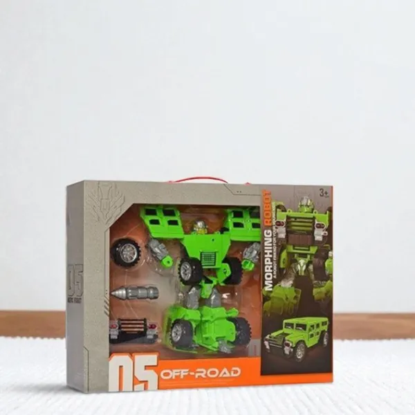 Mașină-transformer ChiToys A5563-29   / / Gray Green photo 5