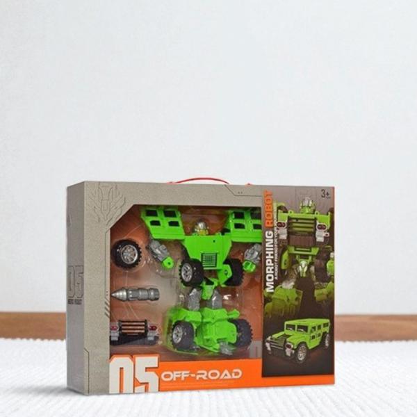 Mașină-transformer ChiToys A5563-29   / / Gray Green photo 5