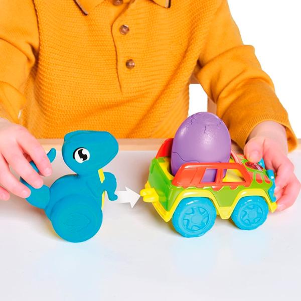 Mașină Tomy Chase & Roll Raptors E73251  / / Yellow Blue photo 2