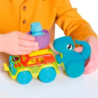 Mașină Tomy Chase & Roll Raptors E73251 / / Yellow Blue photo 3
