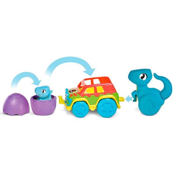 Mașină Tomy Chase & Roll Raptors E73251  / / Yellow Blue photo 5