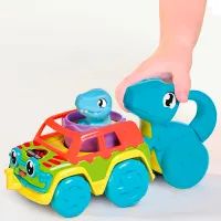 Mașină Tomy Chase & Roll Raptors E73251 / / Yellow Blue photo 6