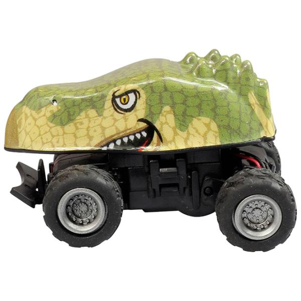 Mașină Revell Mini Dino Stegosaurus 23563 5 km/h / 2.4 GHz / Gray Green photo 2