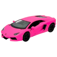 Mașină Kinsmart Matte Lamborghini KT5370  / / Black Pink