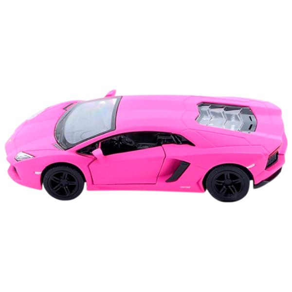 Mașină Kinsmart Matte Lamborghini KT5370  / / Black Pink photo 2
