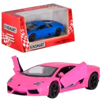 Mașină Kinsmart Matte Lamborghini KT5370 / / Black Pink photo 4