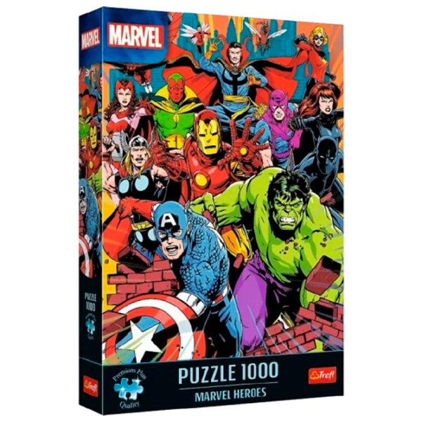 Puzzle Trefl Heroes 5+/ Количество деталей: 1000 photo 1