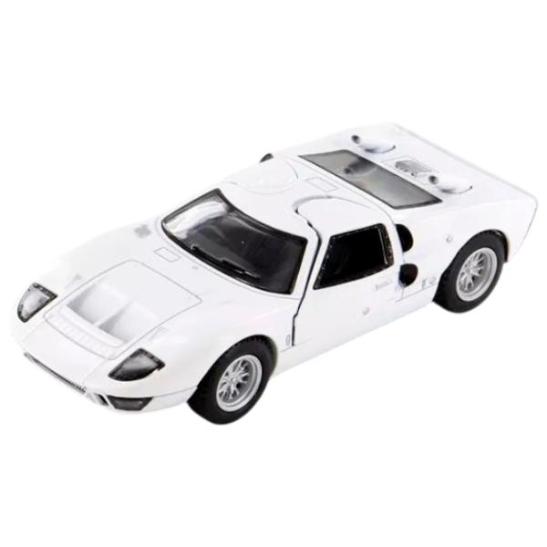 Mașină Kinsmart Ford GT40 KT5427  / / Gray White photo 4